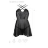 Babydoll Et String Selaginella Noir Eco Collection Passion 40-42 L/XL