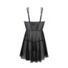 Babydoll ja Selaginella stringit, musta Eco Collection Passion 36-38 S/M
