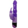 Waves Of Pleasure Fantasy Vibrátor S Rabbit Fialový 23 Cm