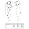 Babydoll Set met String Tonya Zwart Passion 40-42 L/XL