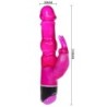 Waves Of Pleasure Fantasy Vibrator Med Rabbit Lilla 23 Cm