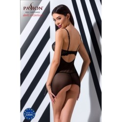 Babydoll e Fio Dental Veronique Preto Passion 36-38 P/M