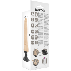 Artikulovateľný Vibrátor s Diaľkovým Ovládaním Natural 18.5 Cm -O- 4 Cm