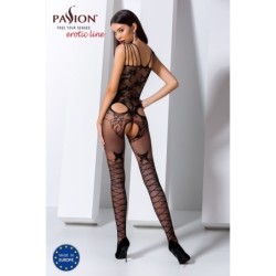 Catsuit Bs076 Črna Erotic Line Passion