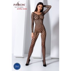Catsuit Bs077 Czarny Erotic Line Passion