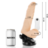 Artikulovateľný Vibrátor s Diaľkovým Ovládaním Natural 21 Cm -O- 5 Cm