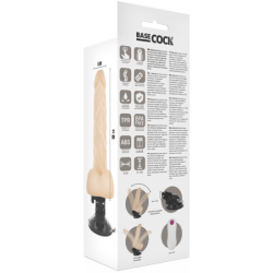 Artikulovateľný Vibrátor s Diaľkovým Ovládaním Natural 21 Cm -O- 5 Cm