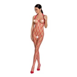 Catsuit Bs091 Vermelho Erotic Line Passion