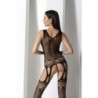 Catsuit Bs099 Sort Erotic Line Passion