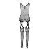 Catsuit Bs099 Sort Erotic Line Passion