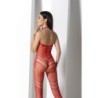 Catsuit Bs100 Vermelho Erotic Line Passion
