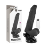 Vibrator s Podesivim Zglobovima i Daljinskim Upravljačem Crni 21 Cm -O- 5 Cm