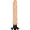 Realistični vibrator 2-v-1 Naraven 20 cm -O- 4 cm