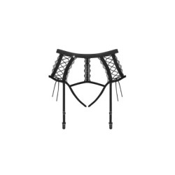 Jartieră și Tanga Bravelle Obssessive Negru 40-42 L/XL