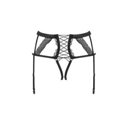 Porte-jarretelles et string Bravelle Obssessive Noir 40-42 L/XL