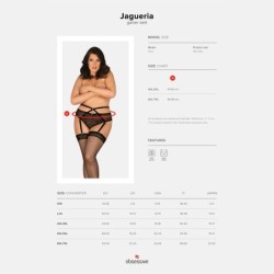 Sukahoidja Jagueria Suurus Queen Obsessive 48-50 4XL/5XL