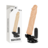 Realistični Vibrator z Daljinskim Upravljalnikom Naraven 21 Cm -O- 4 Cm