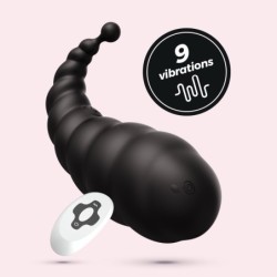 Cocoon Rechargeable Vibrating Egg With Crushious Black Wireless Remote Control