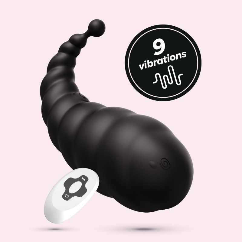 Cocoon Ovo Vibrador Recarregável Com Controlo Remoto Sem Fios Crushious Preto