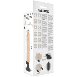 Realistični Vibrator z Daljinskim Upravljalnikom Naraven 21 Cm -O- 4 Cm