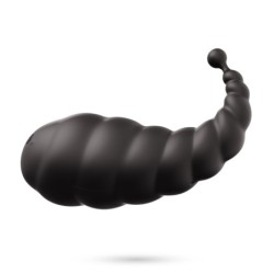 Cocoon Huevo Vibrador Recargable Con Mando A Distancia Inalámbrico Crushious Negro