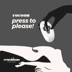 Cocoon Vibrirajuće Jaje Punjivo S Bežičnim Daljinskim Upravljačem Crushious Crni