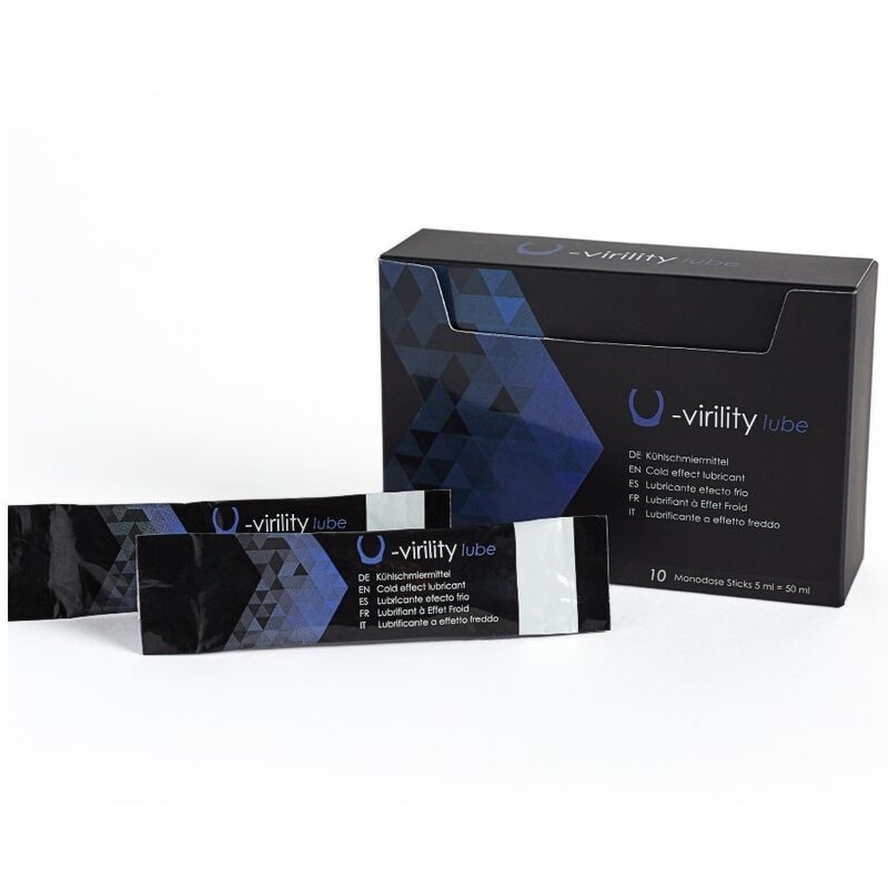 U-Virility Lube Kølende Effekt Glidecreme 10 X 5 Ml