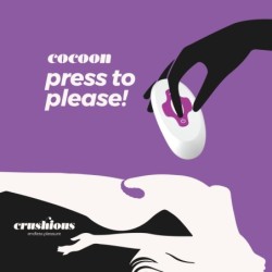 Cocoon Ovo Vibratório Recarregável Com Controlo Remoto Sem Fios Crushious Roxo