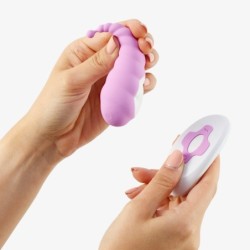 Cocoon Ovo Vibratório Recarregável Com Controlo Remoto Sem Fios Crushious Roxo