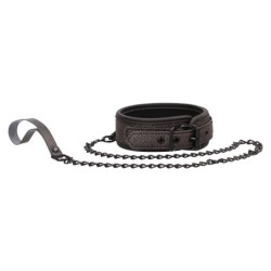 Coleira Com Corrente Ouch! Elegant Collar With Leash