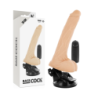 Vibrador Realistico Control Remoto Natural Con Testiculos 20 Cm -O- 4 Cm
