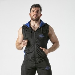 Gilet à capuche Bleu Locker Gear 42 XL