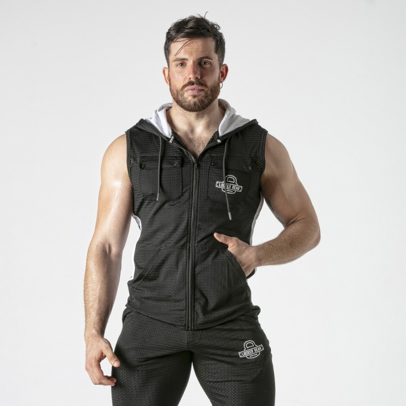 Gilet à capuche Blanc Locker Gear 40 L