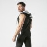 Gilet con cappuccio bianco Locker Gear 42 XL