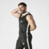 Gilet con cappuccio bianco Locker Gear 42 XL