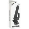 Realistische Vibrator Afstandsbediening Zwart 18.5 Cm -O- 4Cm