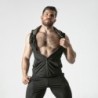 Gilet con cappuccio cachi Locker Gear 38 M