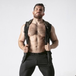 Gilet à capuche kaki Locker Gear 40 L