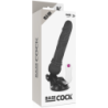 Realistisk Vibrator med Fjernbetjening Sort 19.5 Cm -O- 4 Cm