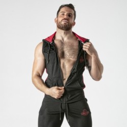 Chaleco Hoody Rojo Locker Gear 36 S