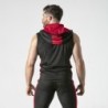 Gilet con cappuccio rosso Locker Gear 42 XL