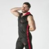 Gilet con cappuccio rosso Locker Gear 42 XL