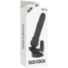 Realistischer Vibrator mit Fernbedienung Schwarz 19,5 Cm -O- 4 Cm