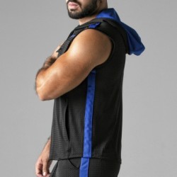 Vestă Look At Harder Hoody Albastru Locker Gear 40 L
