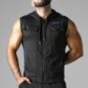 Chaleco Look At Harder Hoody Azul Locker Gear 42 XL
