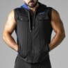 Chaleco Look At Harder Hoody Azul Locker Gear 42 XL