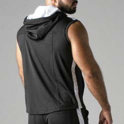 Liemenė „Look At Harder“ su gobtuvu, balta, „Locker Gear 40 L“