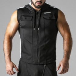 Chaleco Look At Harder Hoody Blanco Locker Gear 42 XL
