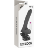 Vibrador Realístic Control Remot Negre 19 Cm -O- 4 Cm