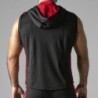 Raudona liemenė su gobtuvu „Look At Harder Hoody“ „Locker Gear“ 40 L